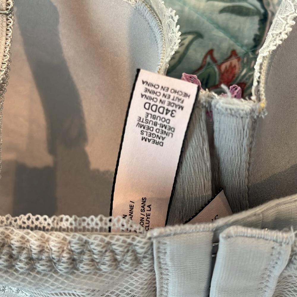 Dream Angels Victoria’s Secret lined Demi bra and panty set - Picture 4 of 8